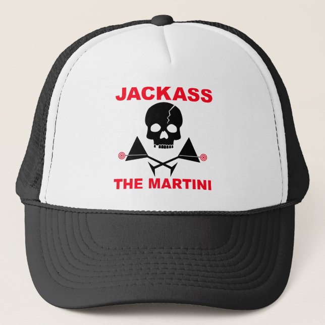 Boné Chapéu - JACKASS, o Martini (Frente)