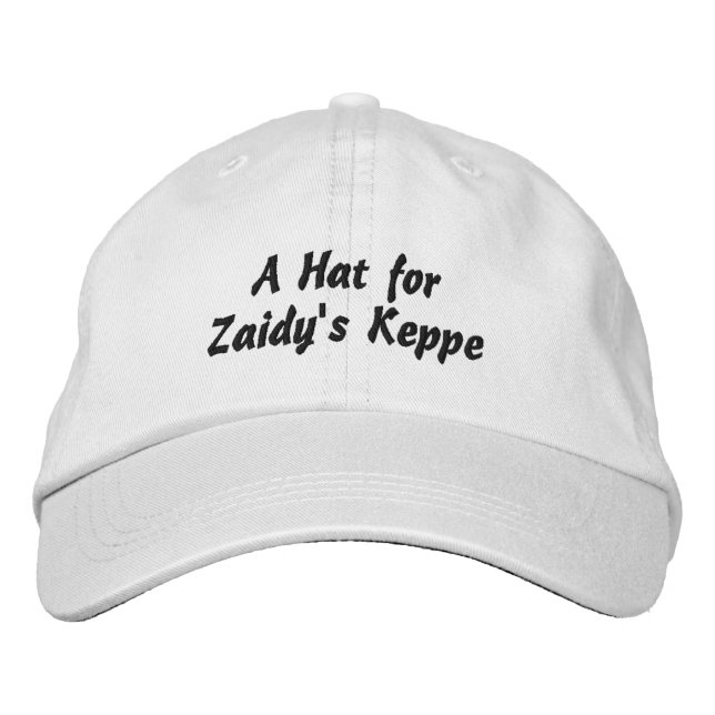 Boné Chapéu Keppe de Zaidy (Frente)
