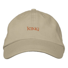Boné Chapéu Khaki de Algodão Masculino Meninos Rei da R