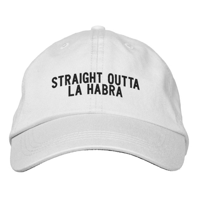 Boné Chapéu La Habra Califórnia (Frente)