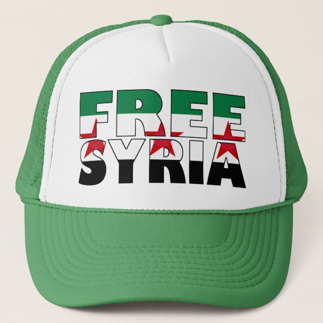 Boné Chapéu livre de Syria (Frente)