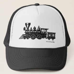 Boné Chapéu locomotivo da arte gráfica de motor de