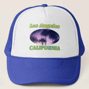 Boné Chapéu "Los Angeles California Palm Trees"