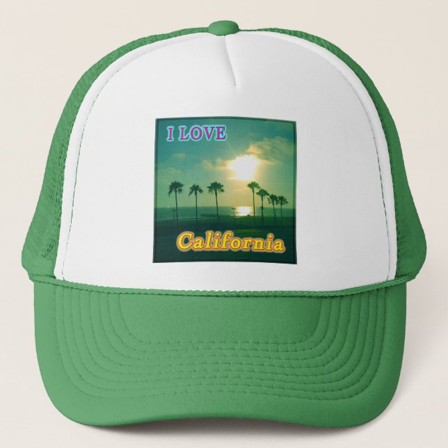 Boné Chapéu "Lovely California 1" (Frente)