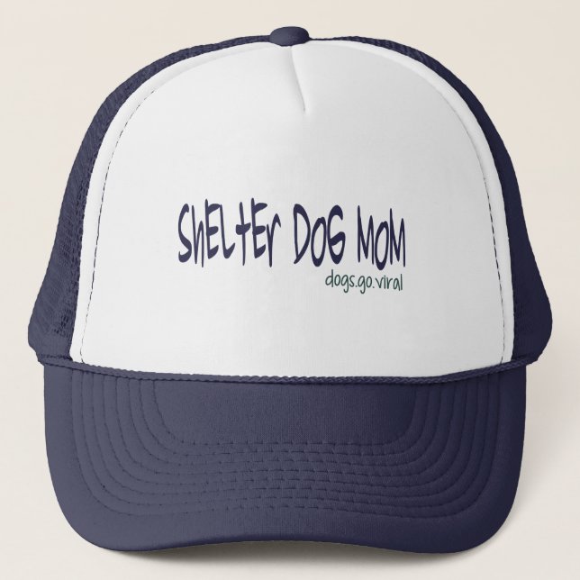 Boné Chapéu Mãe de Cachorro de Abrigo (Frente)