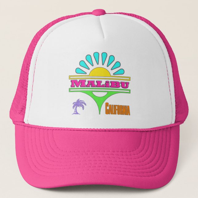 Boné Chapéu "Malibu Colorful 1" (Frente)