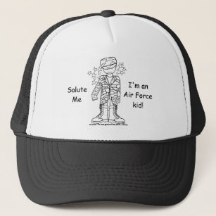 Boné Chapéu militar do miúdo da força aérea do pirralho