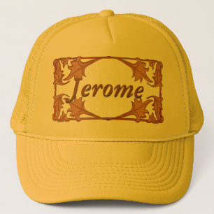 Boné Chapéu - Moldura de Colchete com Nome