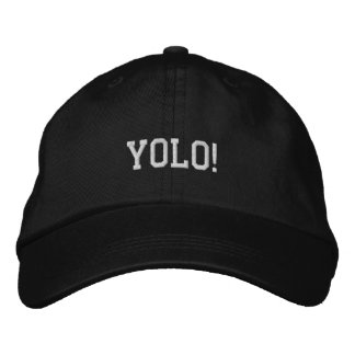 Boné Chapéu na moda preto de Yolo