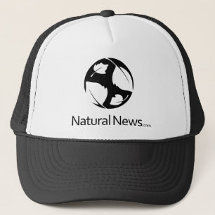 Boné Chapéu natural preto do camionista da notícia