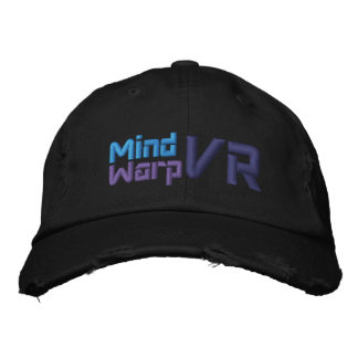 Boné Chapéu negro da urdidura VR da mente