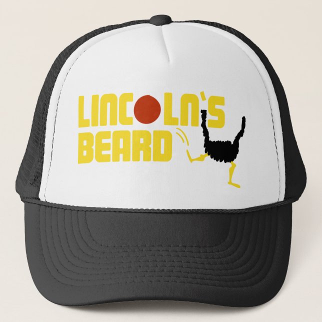 Boné Chapéu oficial da equipe da barba de Lincolns (Frente)