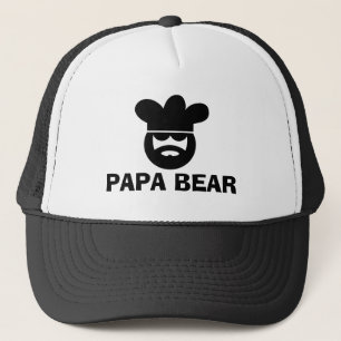 Boné Chapéu Papa bear churrasco para homens