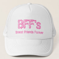 Chapéu para sempre BFF do peito dos amigos