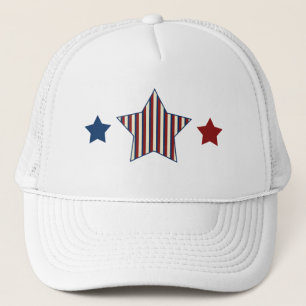 Boné Chapéu patriótico da estrela