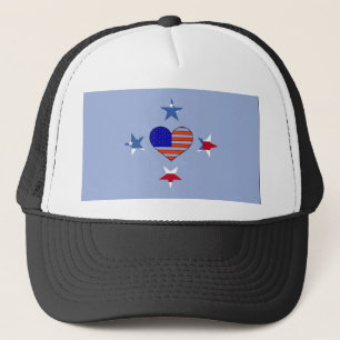 Boné Chapéu patriótico das estrelas