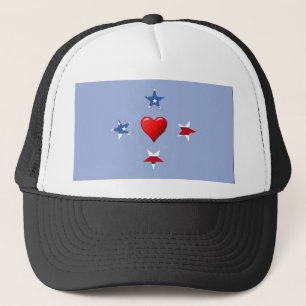 Boné Chapéu patriótico das estrelas