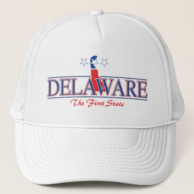 Boné Chapéu patriótico de Delaware (Frente)