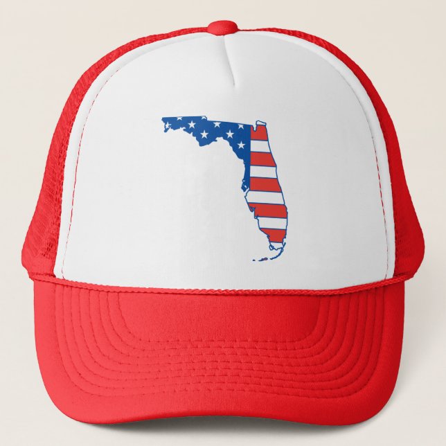 Boné Chapéu patriótico de Florida (Frente)