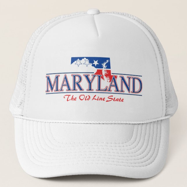 Boné Chapéu patriótico de Maryland (Frente)