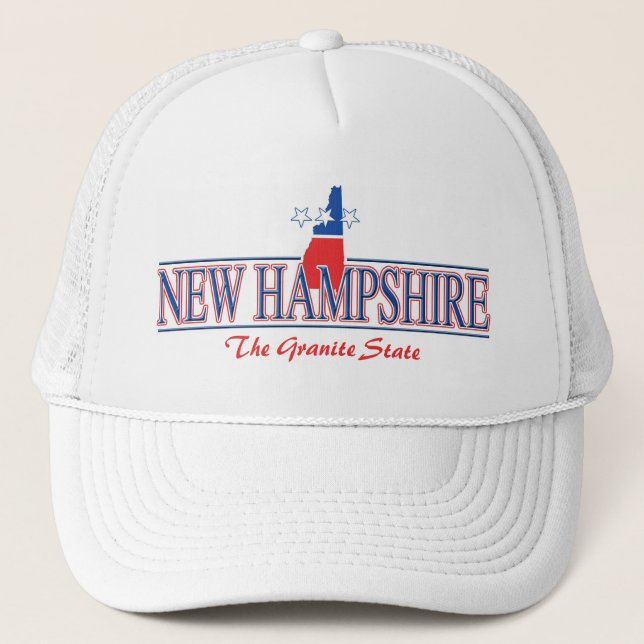 Boné Chapéu patriótico de New Hampshire (Frente)