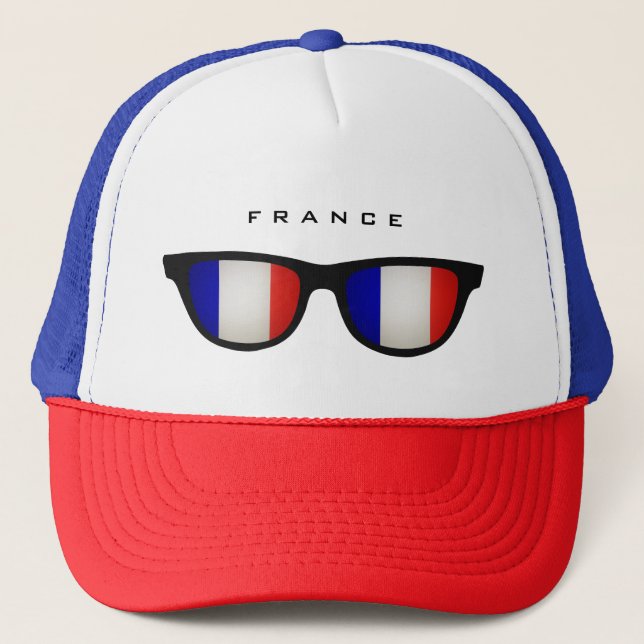 Boné chapéu personalizado de France Shades (Frente)