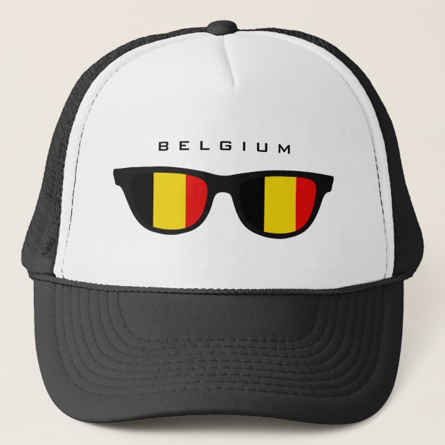 Boné chapéu personalizado do Belgium Shades (Frente)
