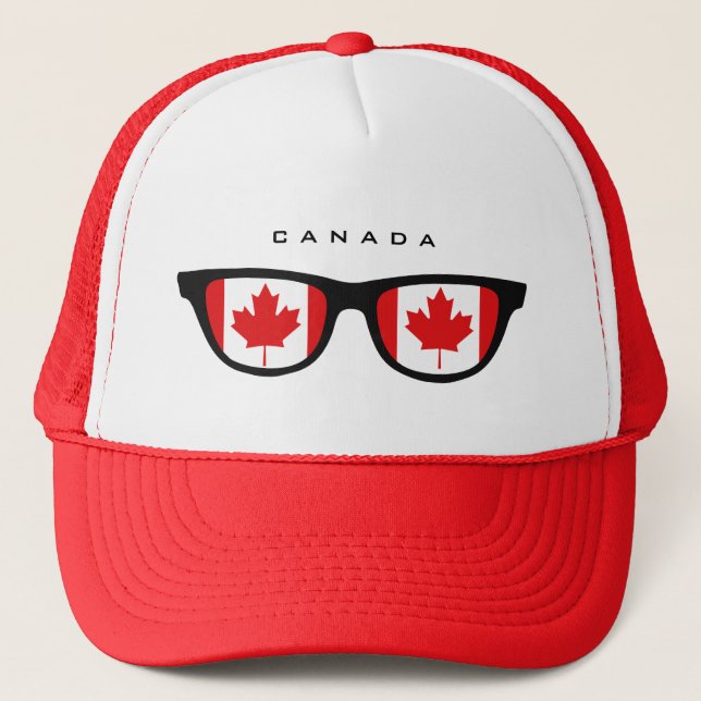 Boné Chapéu personalizado do Canada Shades (Frente)