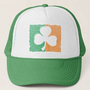 Boné Chapéu personalizado irlandês Shamrock