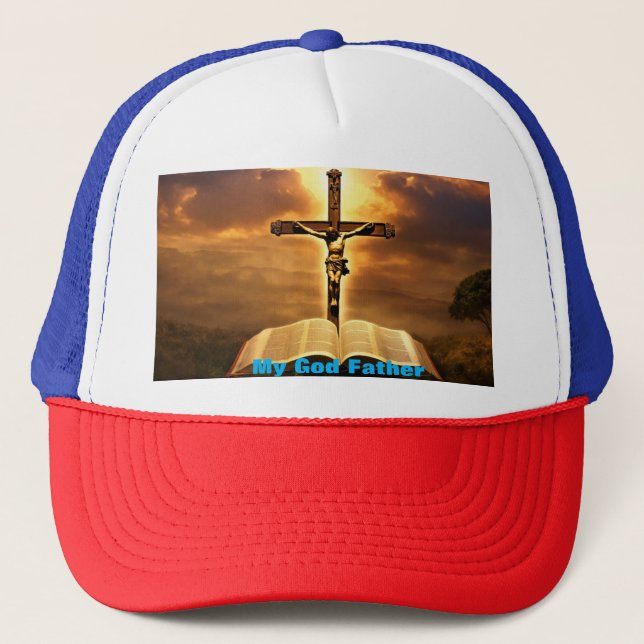 Boné Chapéu Personalizado Pai Todo-Poderoso – Use a Leg (Frente)