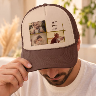 Boné Chapéu Personalizado para Papai – Foto e Texto Per
