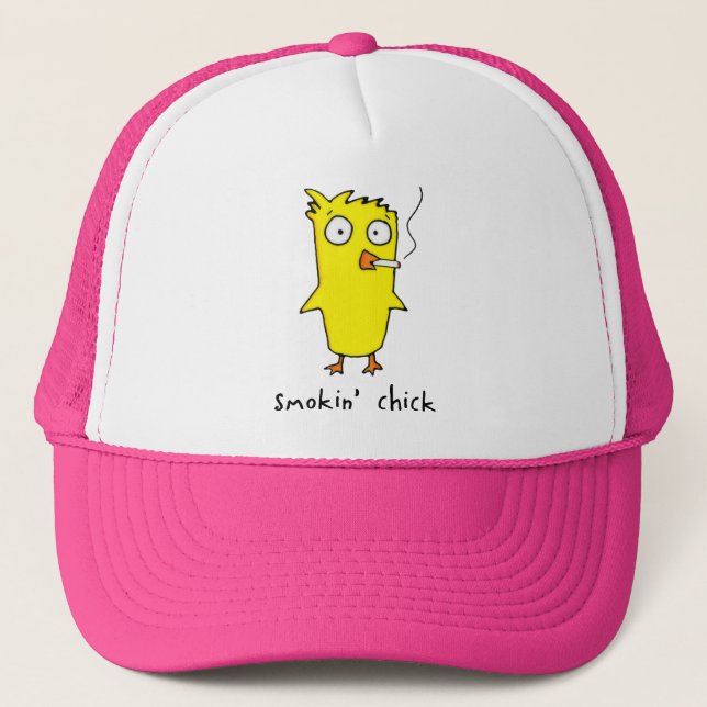 Boné Chapéu Pintinho Fumante (Frente)