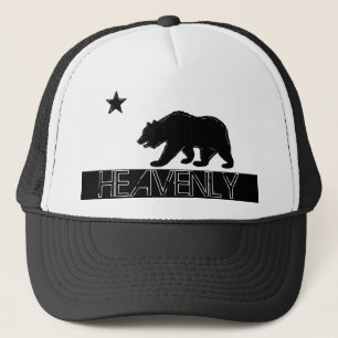 Boné Chapéu preto celestial da bandeira do urso branco