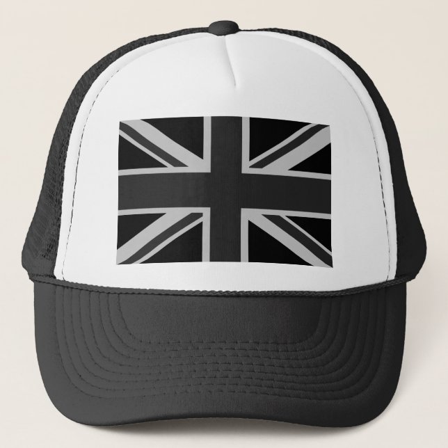 Boné Chapéu preto de Union Jack (Frente)