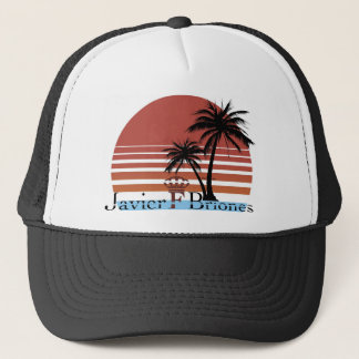 Boné Chapéu preto do camionista do verão