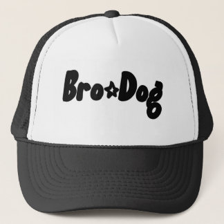 Boné chapéu preto do cão do bro