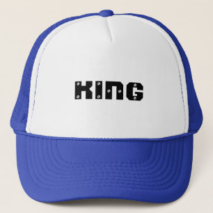 Boné Chapéu Rei Cap Texto Personalizado Caminhoneiro Ch