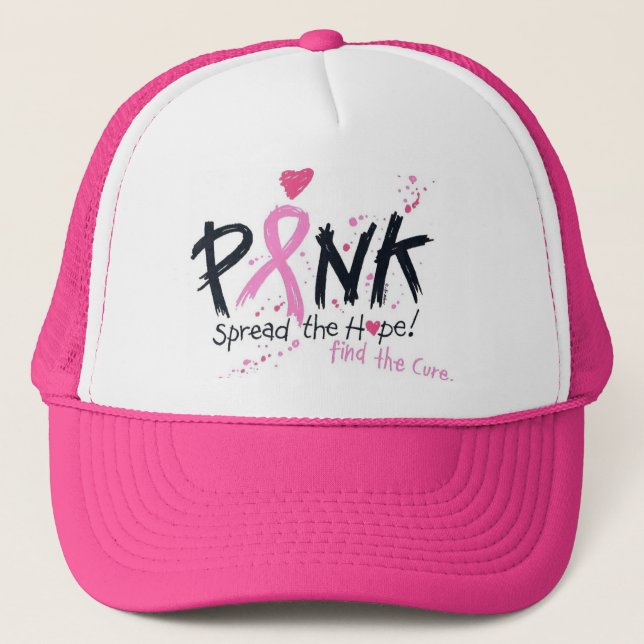 Boné Chapéu Rosa (Frente)