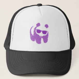 Boné Chapéu roxo da panda