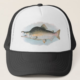 Boné Chapéu Salmon da pesca do Humpback