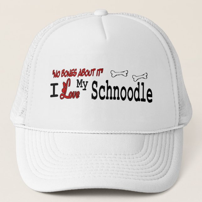Boné Chapéu Schnoodle (Eu Amo) (Frente)
