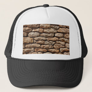 Boné Chapéu seco da parede de pedra