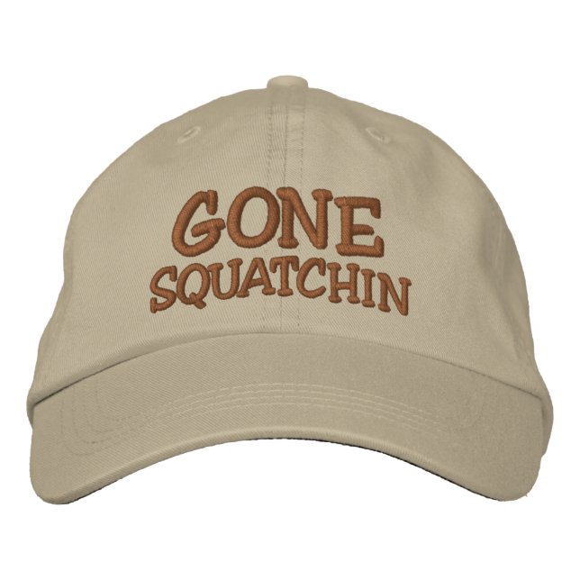 Boné Chapéu SQUATCHIN bordado - *BOBO* Edition (Frente)