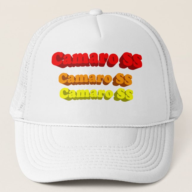 Boné Chapéu SS de Camaro (Frente)
