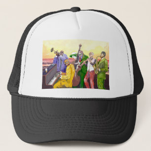 Boné Chapéu super da banda de jazz