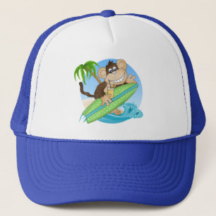 Boné Chapéu surfando dos desenhos animados da praia do