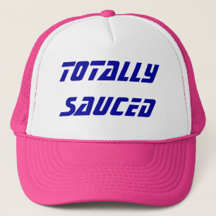 Boné Chapéu totalmente Sauced (rosa quente)