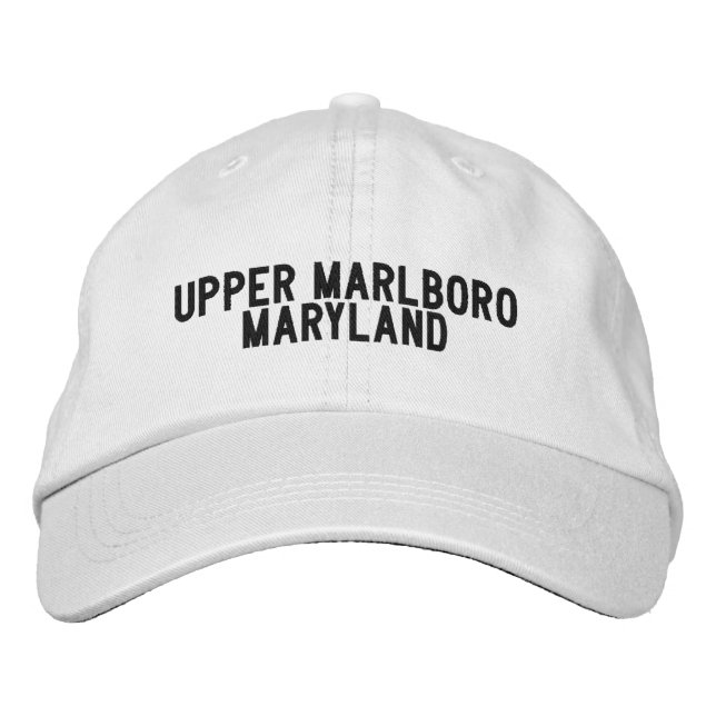 Boné Chapéu Upper Marlboro Maryland (Frente)