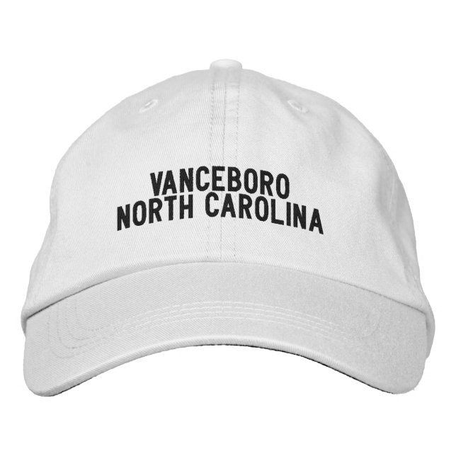 Boné Chapéu Vanceboro Carolina do Norte (Frente)
