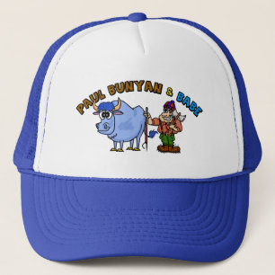 Boné Chapéu Ver do camionista de Paul Bunyan e de